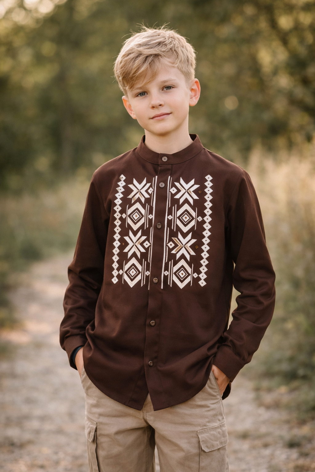 Brown